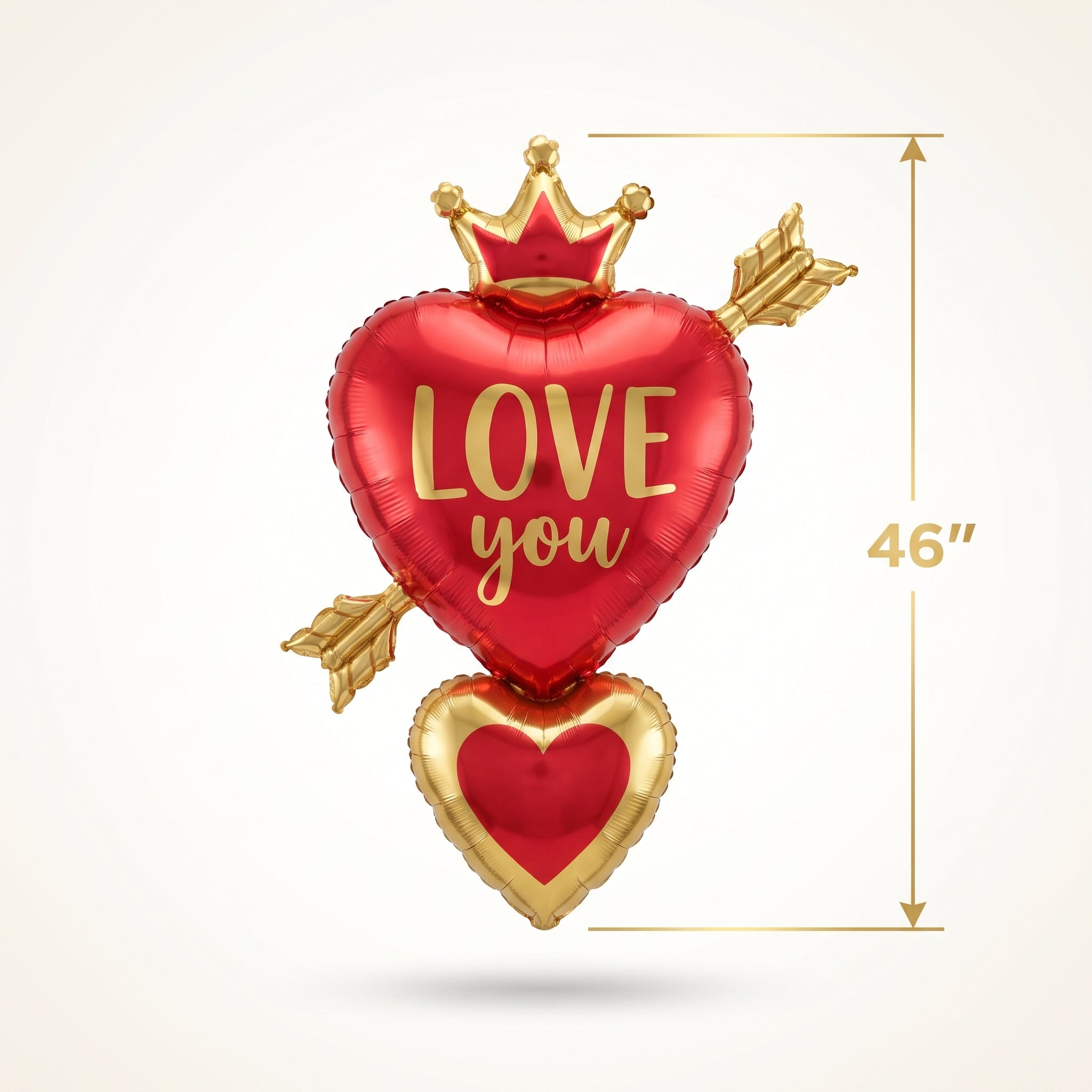 LOVE Heart Arrow AirLoonz Balloon