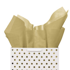 Gold Tissue Paper 15 In. x 20 In. | 120 Sheets