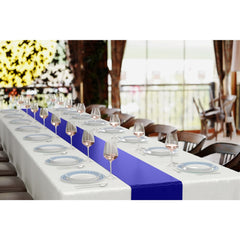 14 In. x 200 Ft. Cut To Size Navy Table Runner