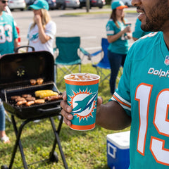 Miami Dolphins NFL Party Cups