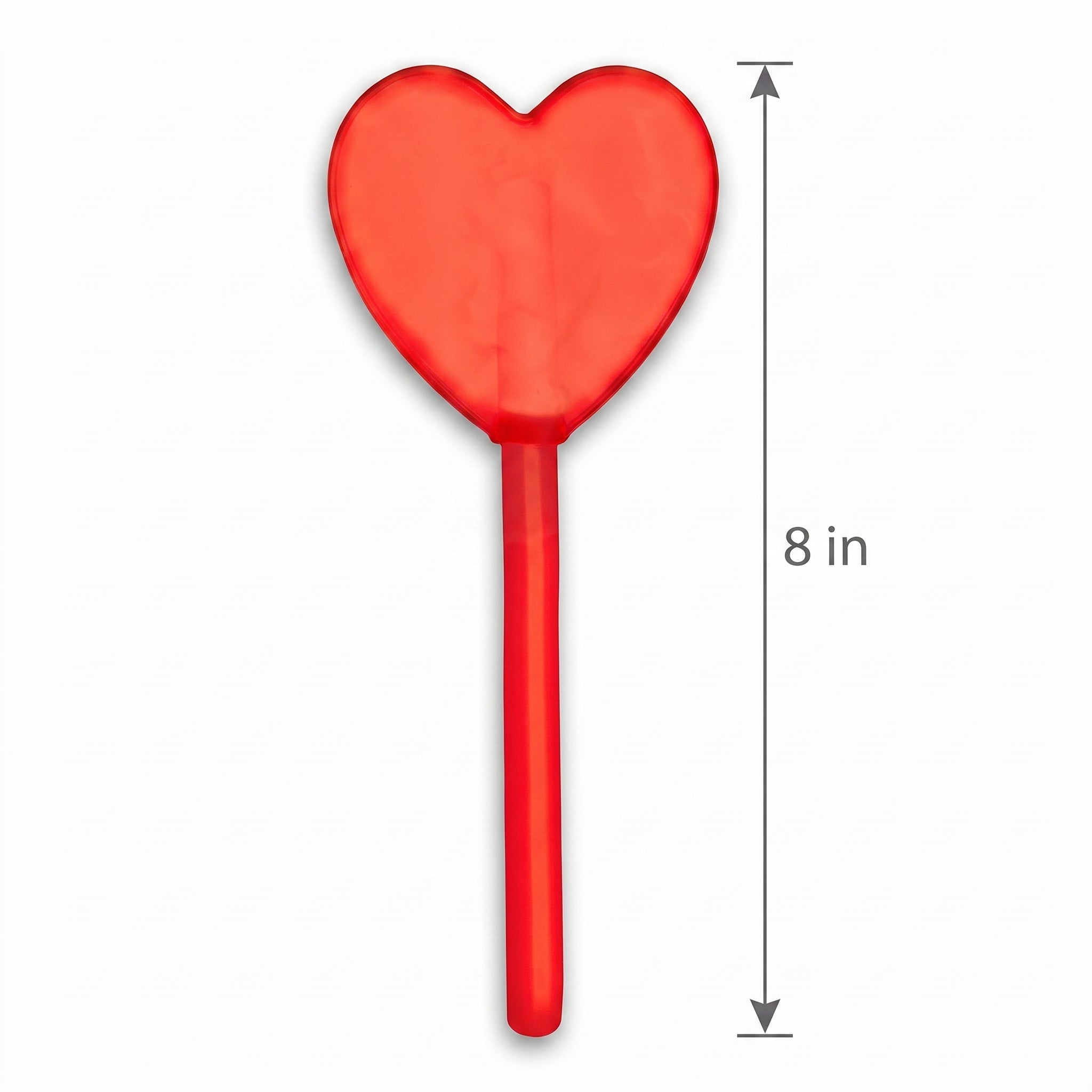 Red Heart Glow Wand - Perfect for Any Occasion