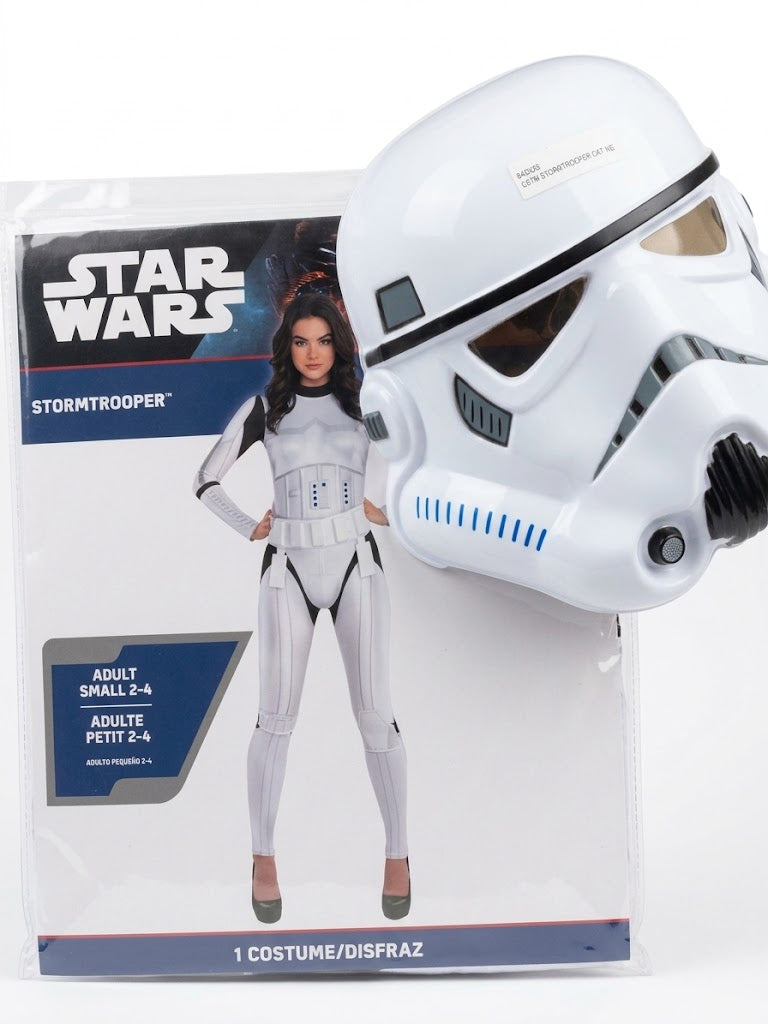 Women's Star Wars Stormtrooper Catsuit Costume - Adult S (2-4)