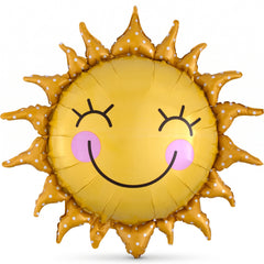 Smiling Sun Foil Balloon - 26 Inch