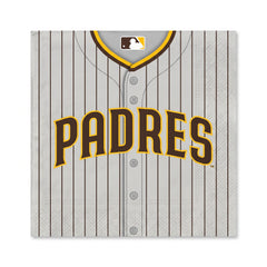 San Diego Padres MLB Luncheon Napkins - 6.5 In. x 6.5 In.