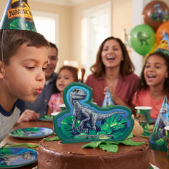 Jurassic World Dinosaur Birthday Candle - 4.5-Inch Velociraptor