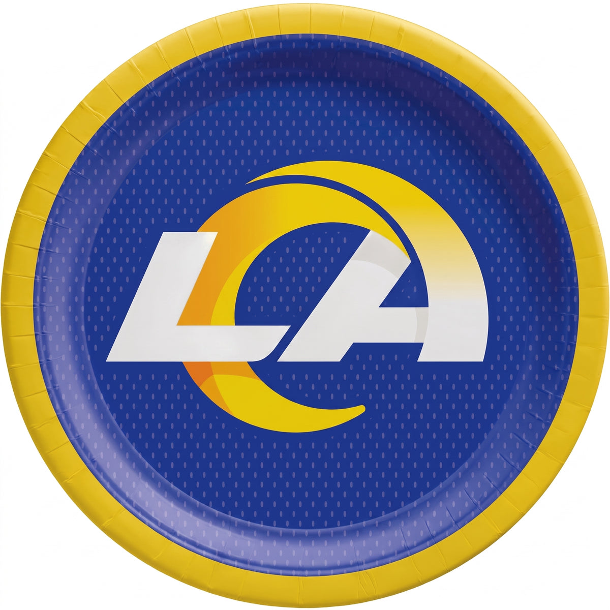 LA Rams 9" Round Paper Plates