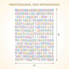 Pastel Circle Tissue Backdrop Decoration