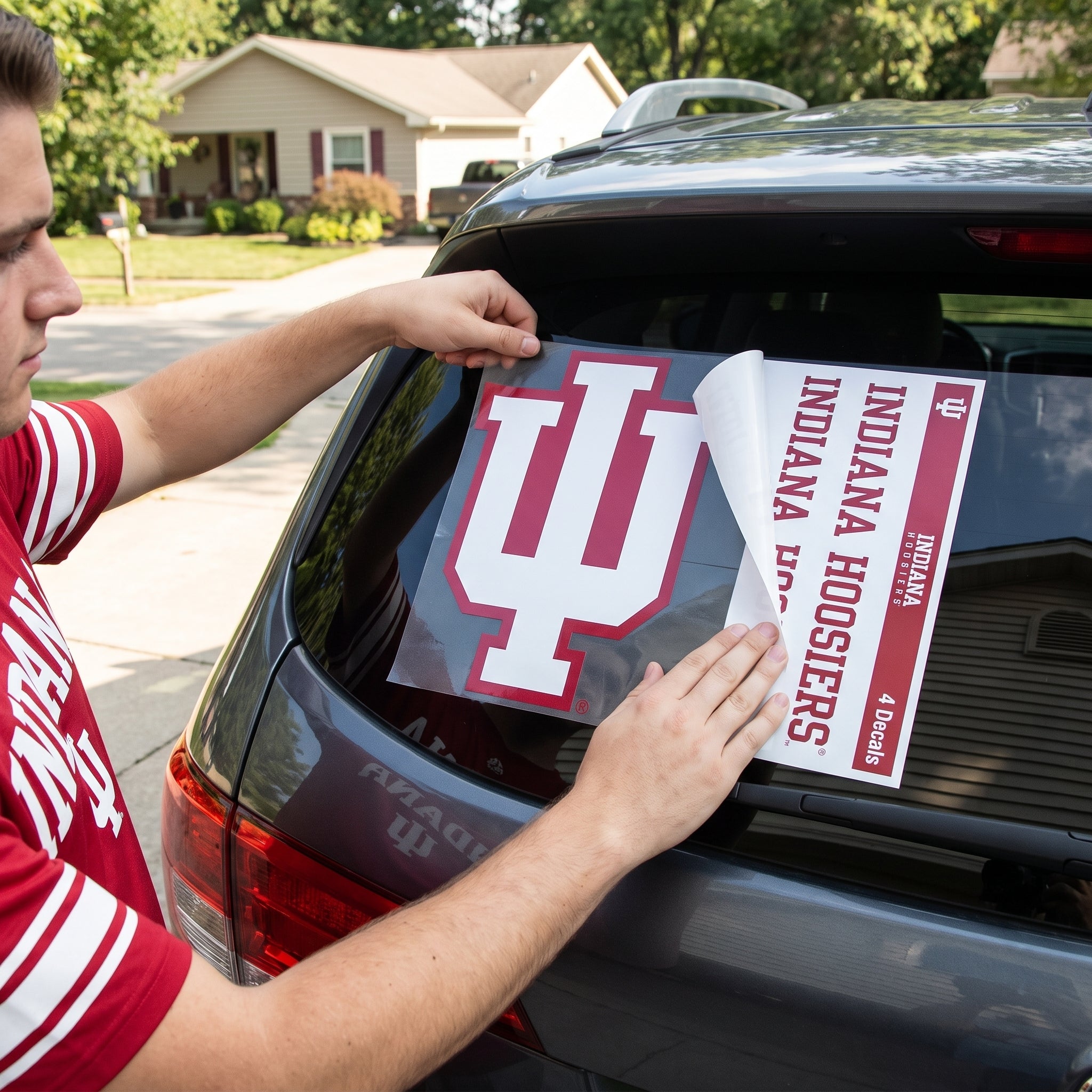 Indiana Hoosiers 11x17 Decal Sheet