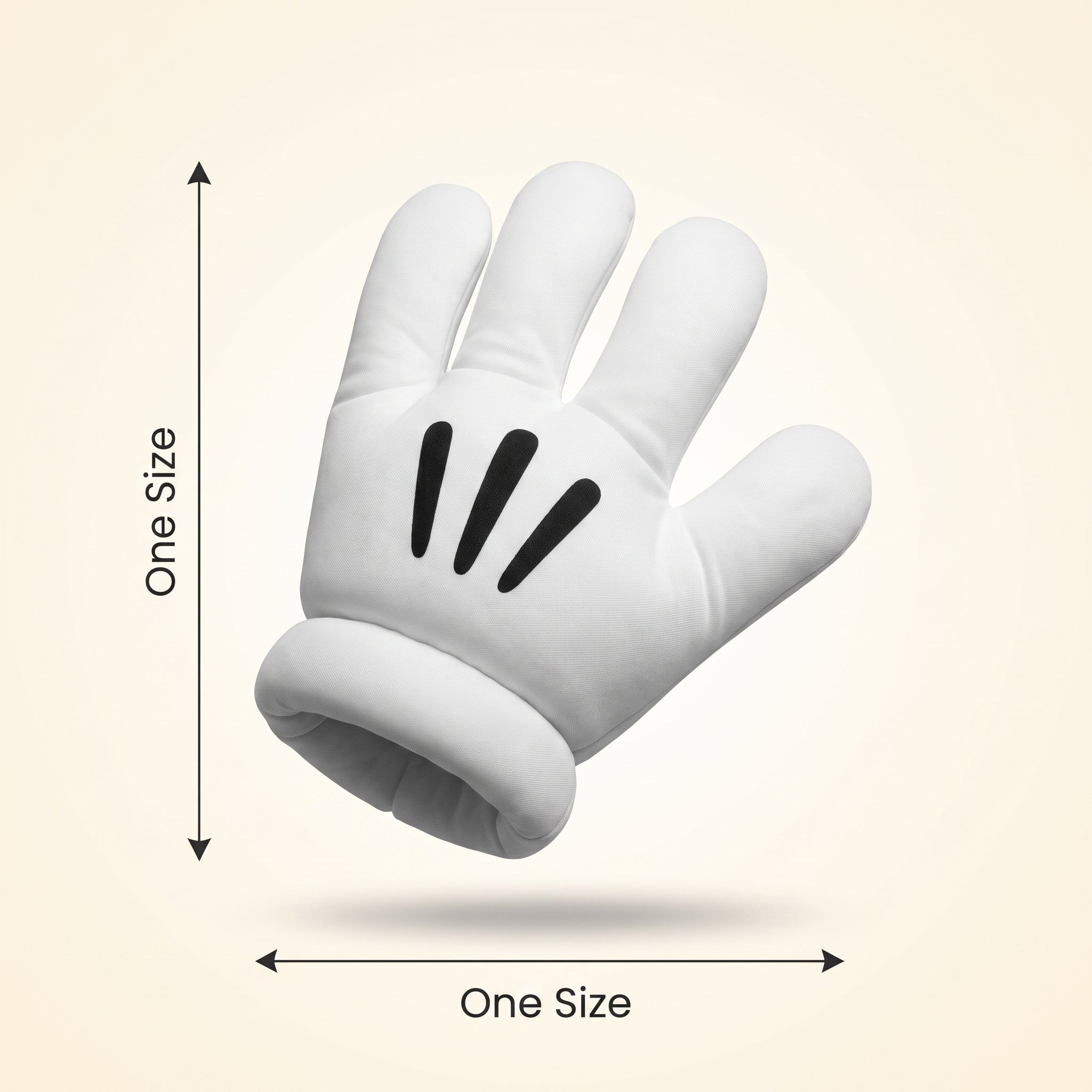 Giant Cartoon Hands Costume Accessory