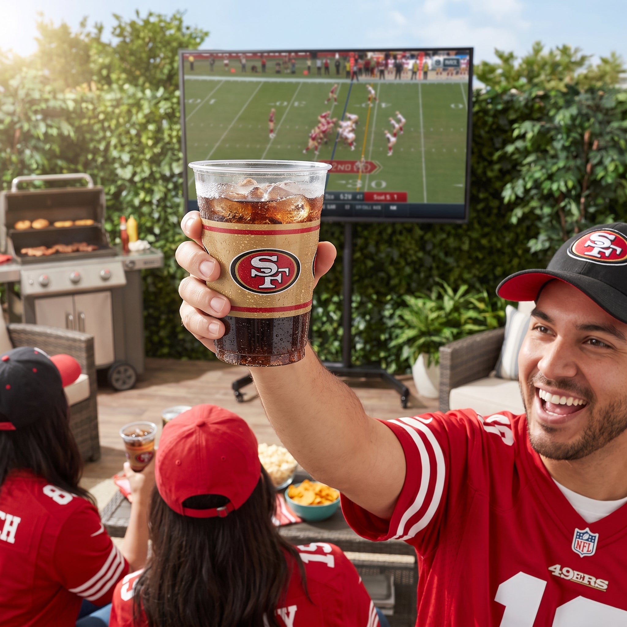 San Francisco 49ers Plastic Tumbler Cup