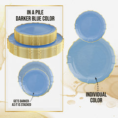 Spring Lake/Gold Petal Plates - Combo Pack 120/120