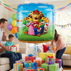 Super Mario Bros Foil Super Shape Balloon