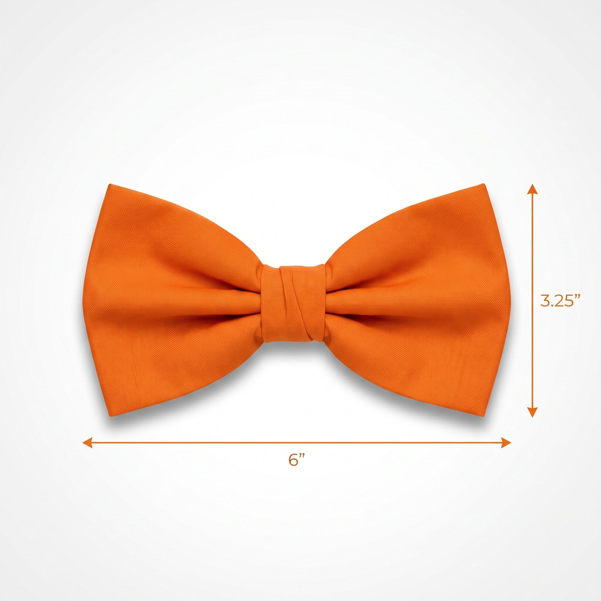 Vibrant Orange Bow Tie - Perfect for Team Spirit & Costumes