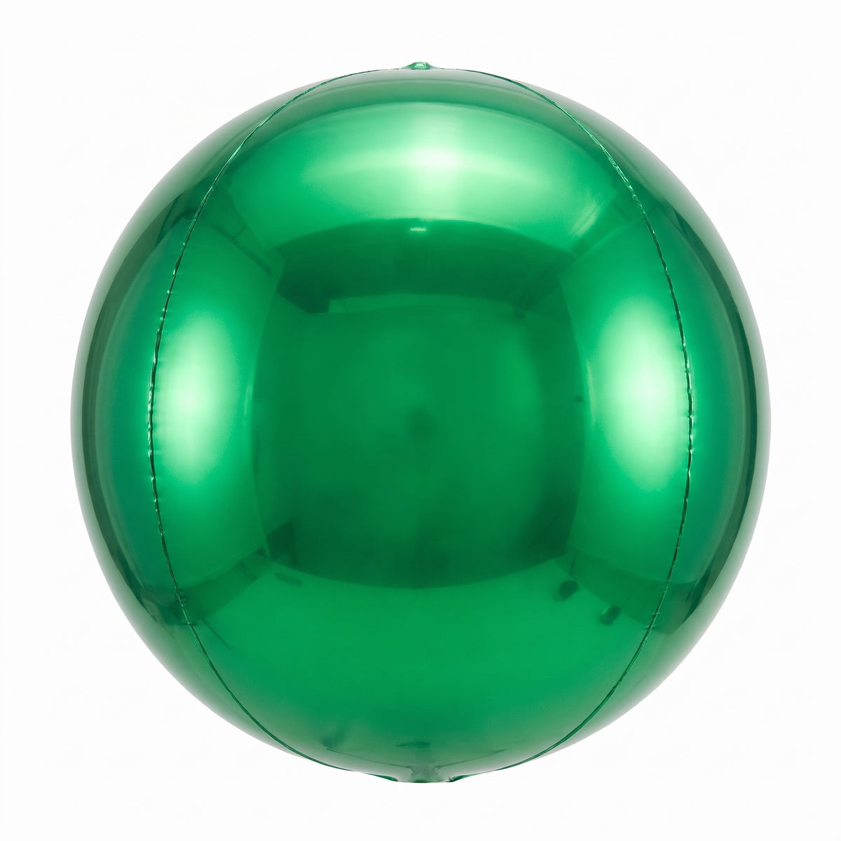 Festive Green Metallic Orbz Balloon - 16 Inch