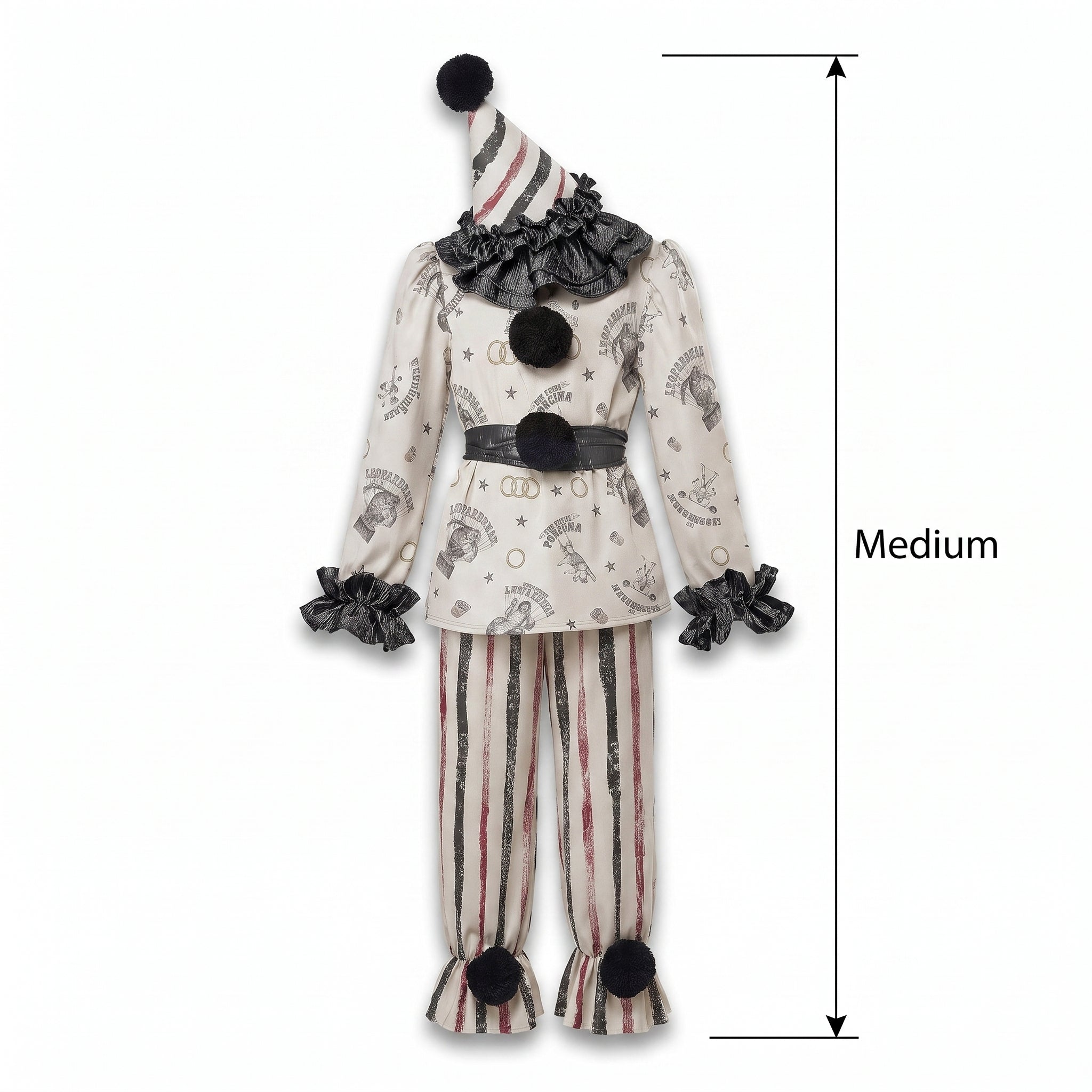 Creepy Clown Girl Halloween Costume