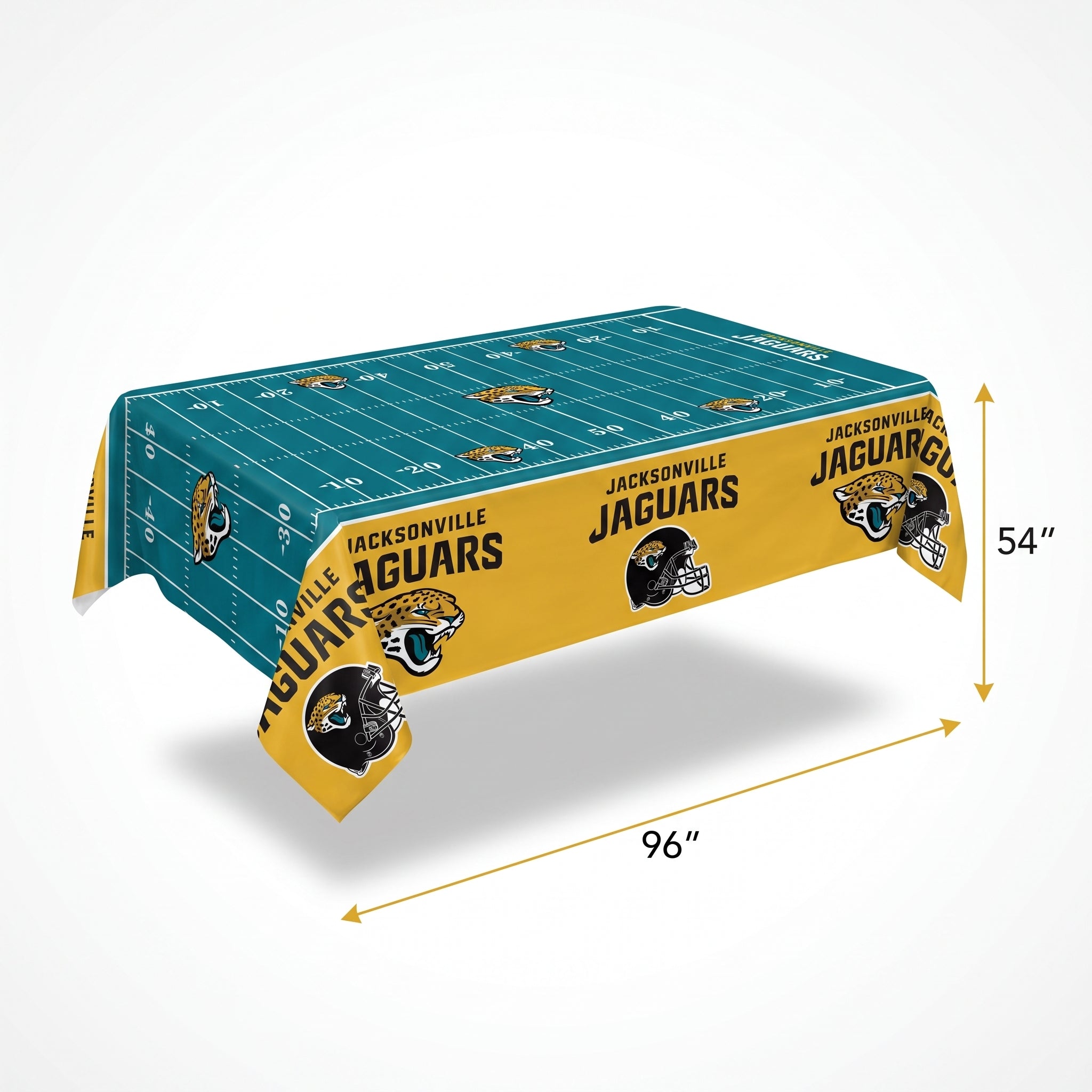 Jacksonville Jaguars NFL Plastic Table Cover
