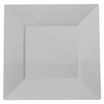 9.5 In. White Square Plates | 10 Count