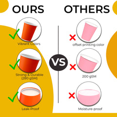 Unleashed - 9 Oz. Orange Paper Cups - 100 Ct.