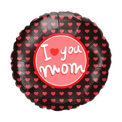 18 In. Polka I Love You Mom Balloon