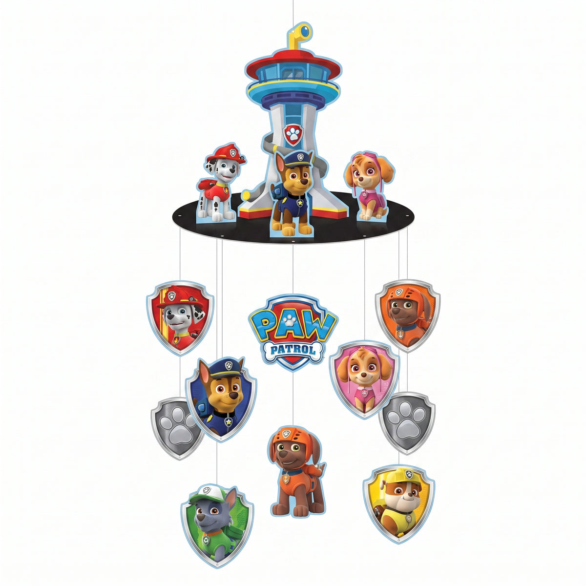 PAW Patrol Adventure String Hanging Decorations for Kids' Birthday Party