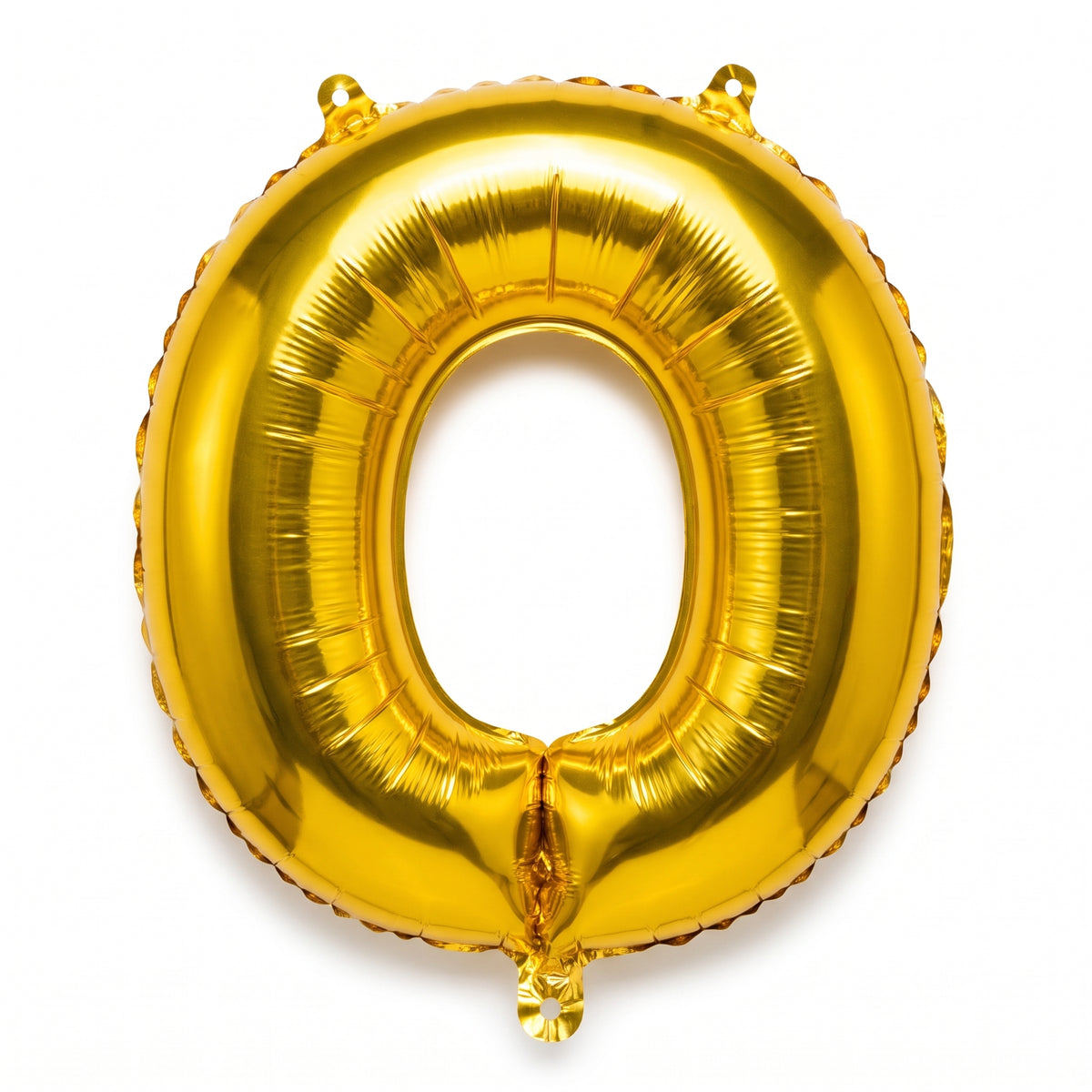 Gold Foil Letter "O" Balloon - Air Filled