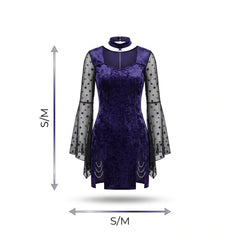 Enchanting Bad Witch Costume Dress - Women's S/M