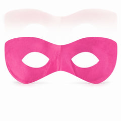 Bright Pink Superhero Domino Mask