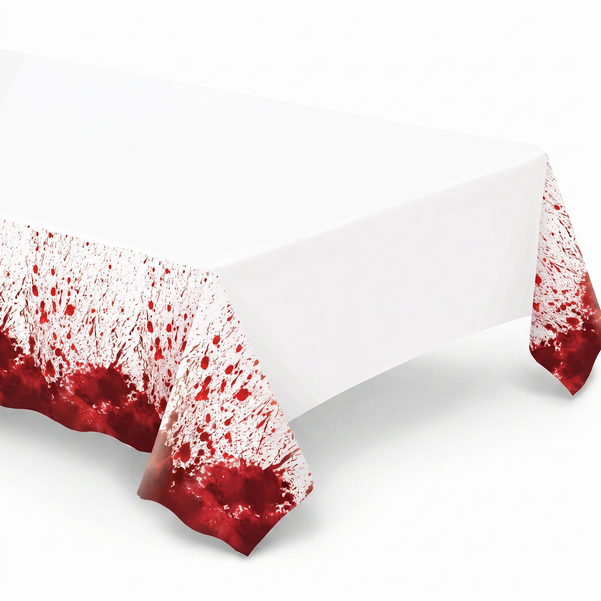 Blood Splatter Halloween Plastic Table Cover