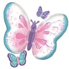 Enchanting Flutter Butterfly Super Shape Foil Balloon