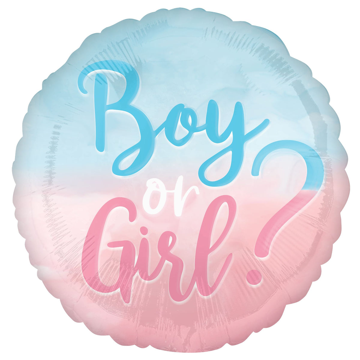 The Big Reveal Gender Reveal Foil Balloon