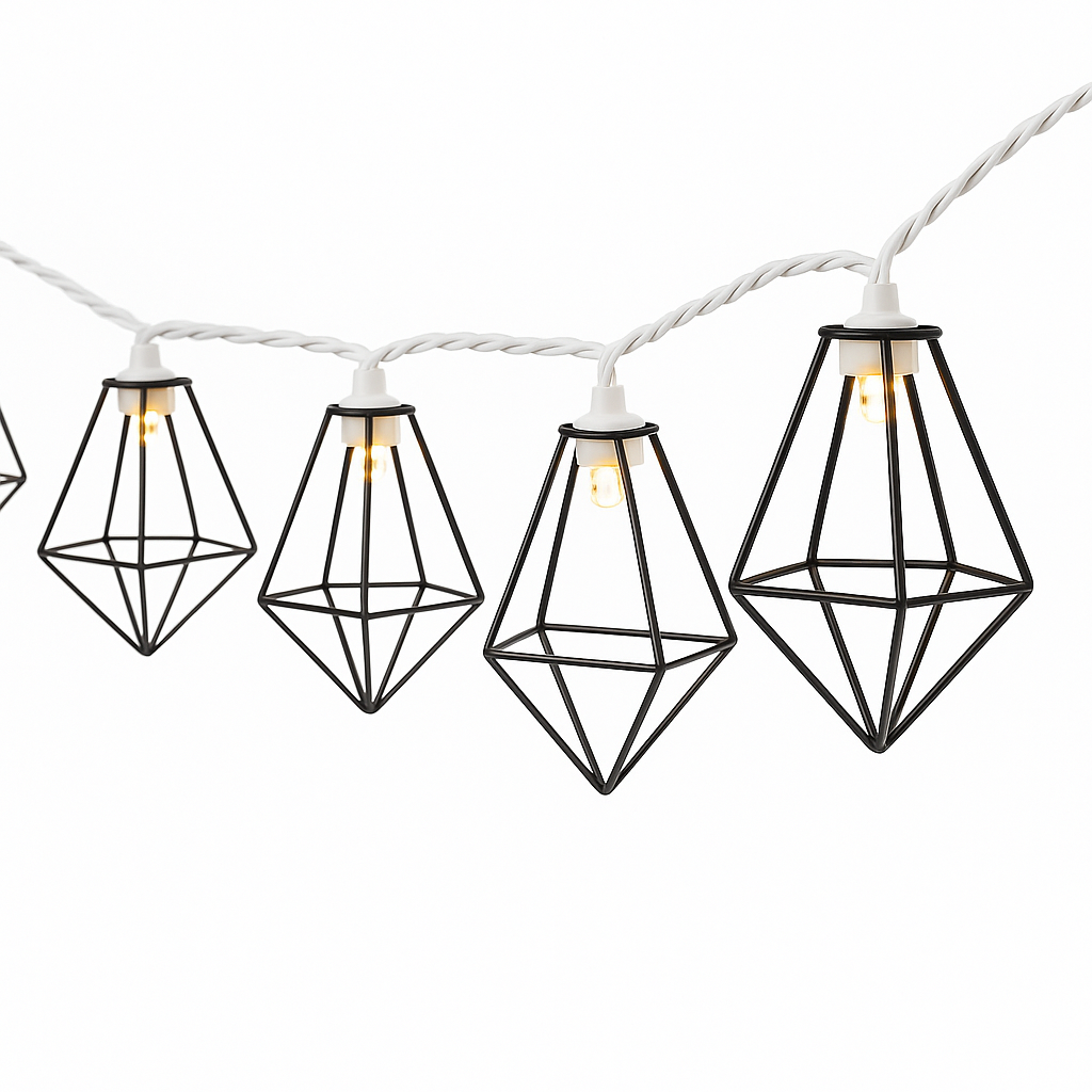 Black Diamond LED String Lights