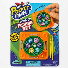 Pocket Travel Wind-Up Fishing Set