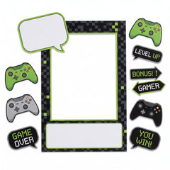Level Up Gamer-Themed Customizable Photo Frame Kit