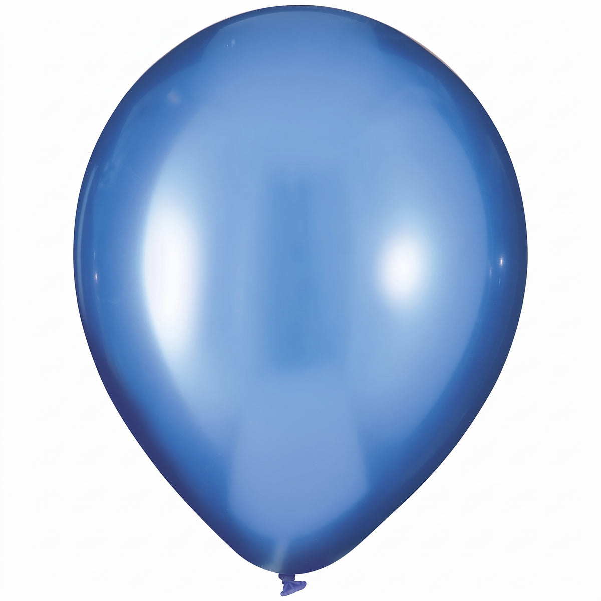 Luxaire Premium 12" Royal Blue Metallic Latex Balloons, 25 ct