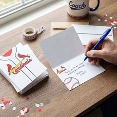 St. Louis Cardinals MLB Invitation & Thank You Card Set