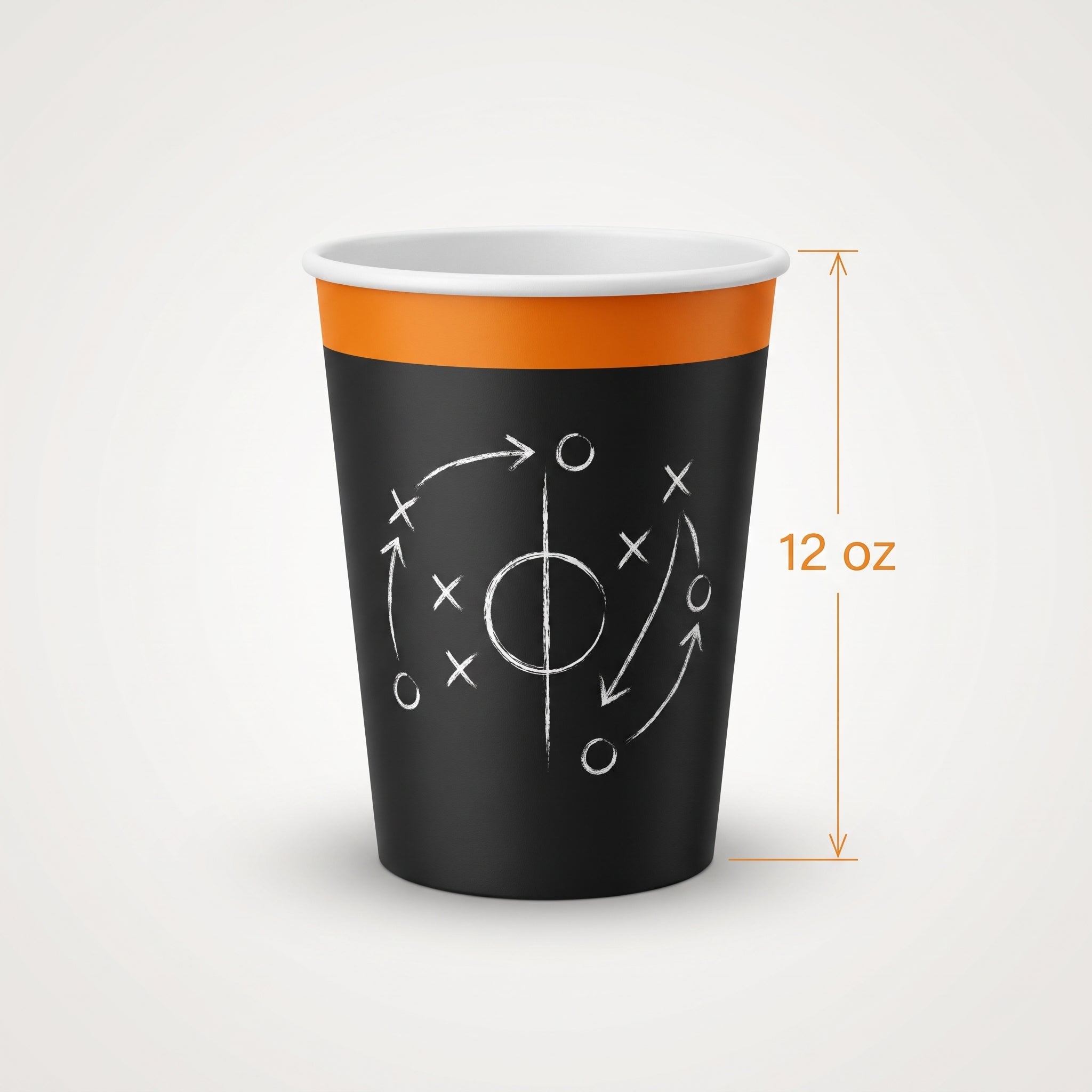 Alley Oop Basketball 12oz Paper Cups