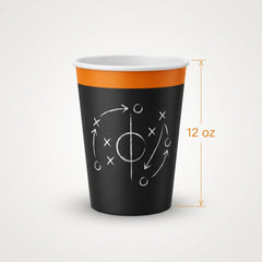 Alley Oop Basketball 12oz Paper Cups
