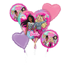 Barbie Dream Foil Balloon Bouquet - 5 Piece Set