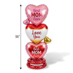 Colorful Heart Airloonz for Mother's Day