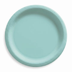 Robins Egg Blue 8.5" Round Paper Plates