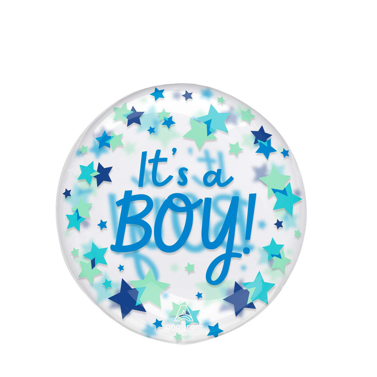 "It's a Boy!" Star-Themed Foil Balloon