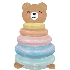 Bear Stacker AirLoonz Foil Balloon