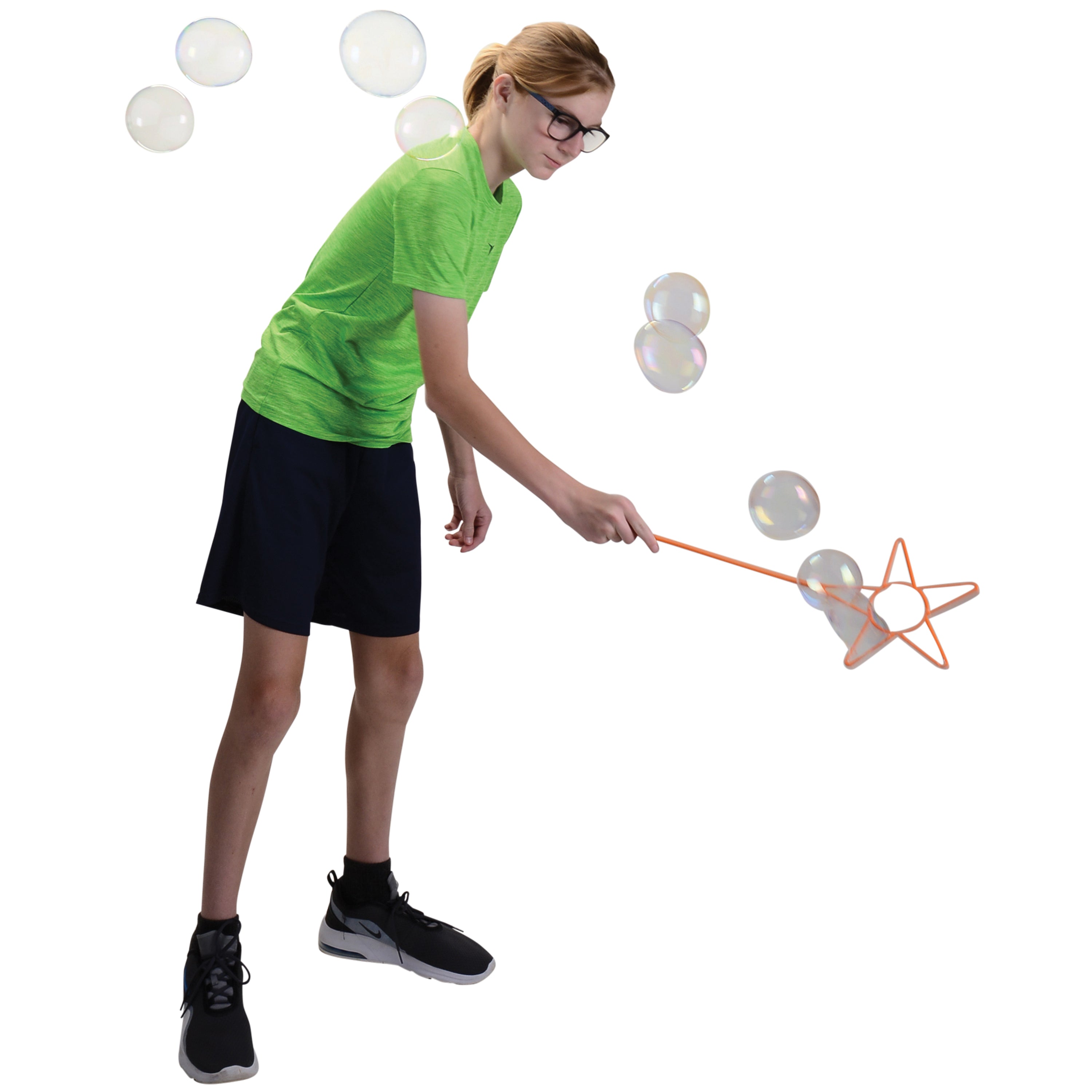 Giant Neon Bubble Wands