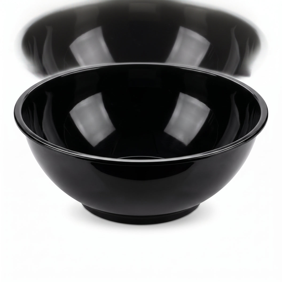 Black 10 Qt Plastic Serving Bowl