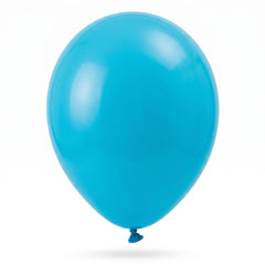 Caribbean Blue Mini Latex Balloons - 5" | 50 Pack