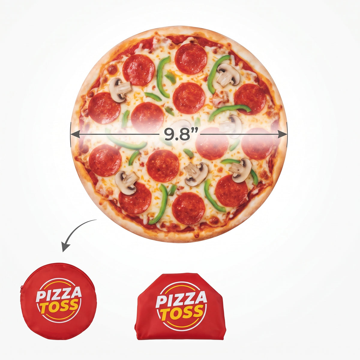 Pizza Toss Flying Disc