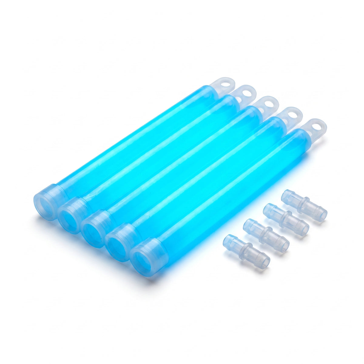 Amscan Blue Neon Glow Sticks, 8 Inch, 5-Pack