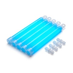 Amscan Blue Neon Glow Sticks, 8 Inch, 5-Pack