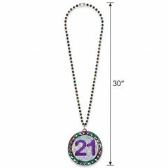 Finally 21 Beaded Necklace