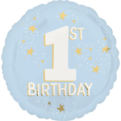 Lil' Mr. 1st Birthday Foil Balloon - 18"